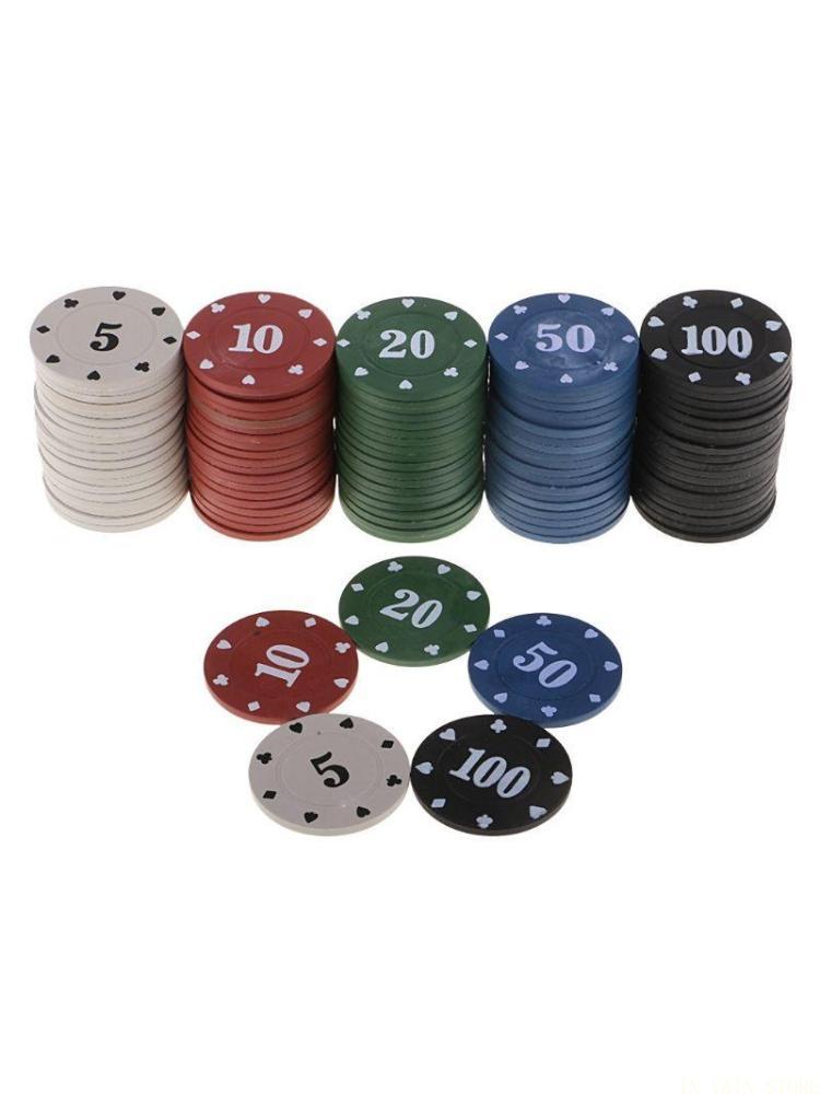 Board Game Vault - M5TC 100x Board Game Chips Casino