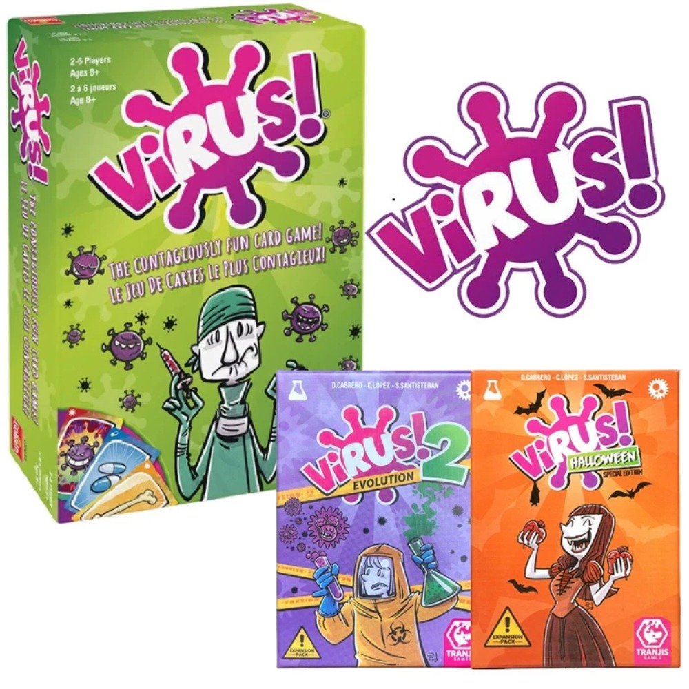 Board Game Viral - Interesting Virus Card Game & Virus