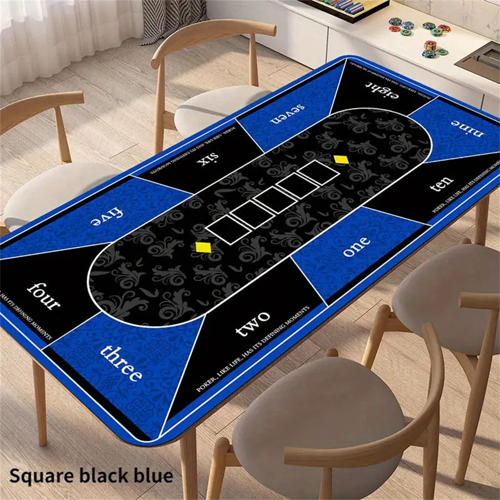 Board Game Mahjong - Thickened Professional Texas Hold'em Poker Mat
