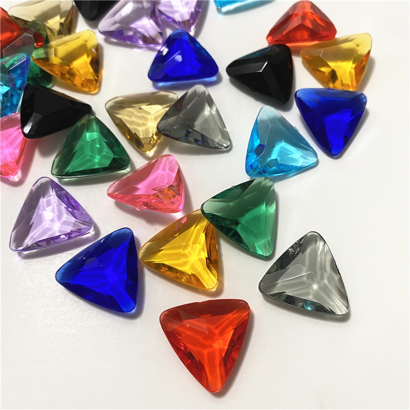 Board Game Impostor - 10Pcs Acrylic Plastic 23*23*23mm Clear Triangle