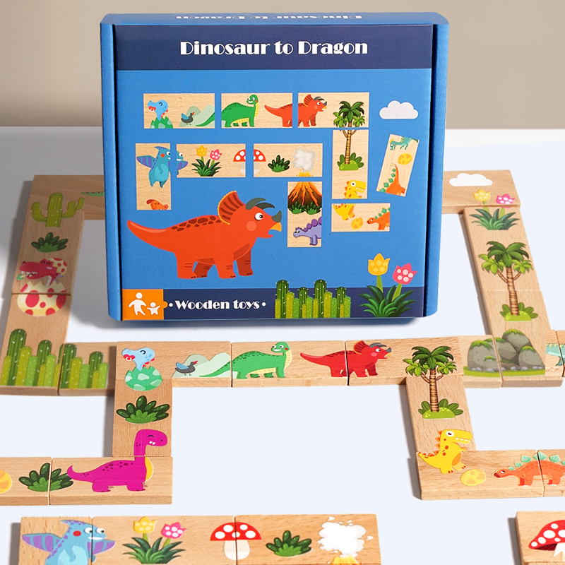 Board Game Education - Kids Wooden Jigsaw Puzzles Cartoon Animal
