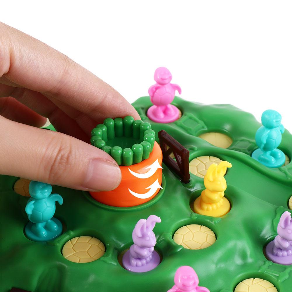 Board Game Education - Country Competitive Trap Rabbit Trap Game