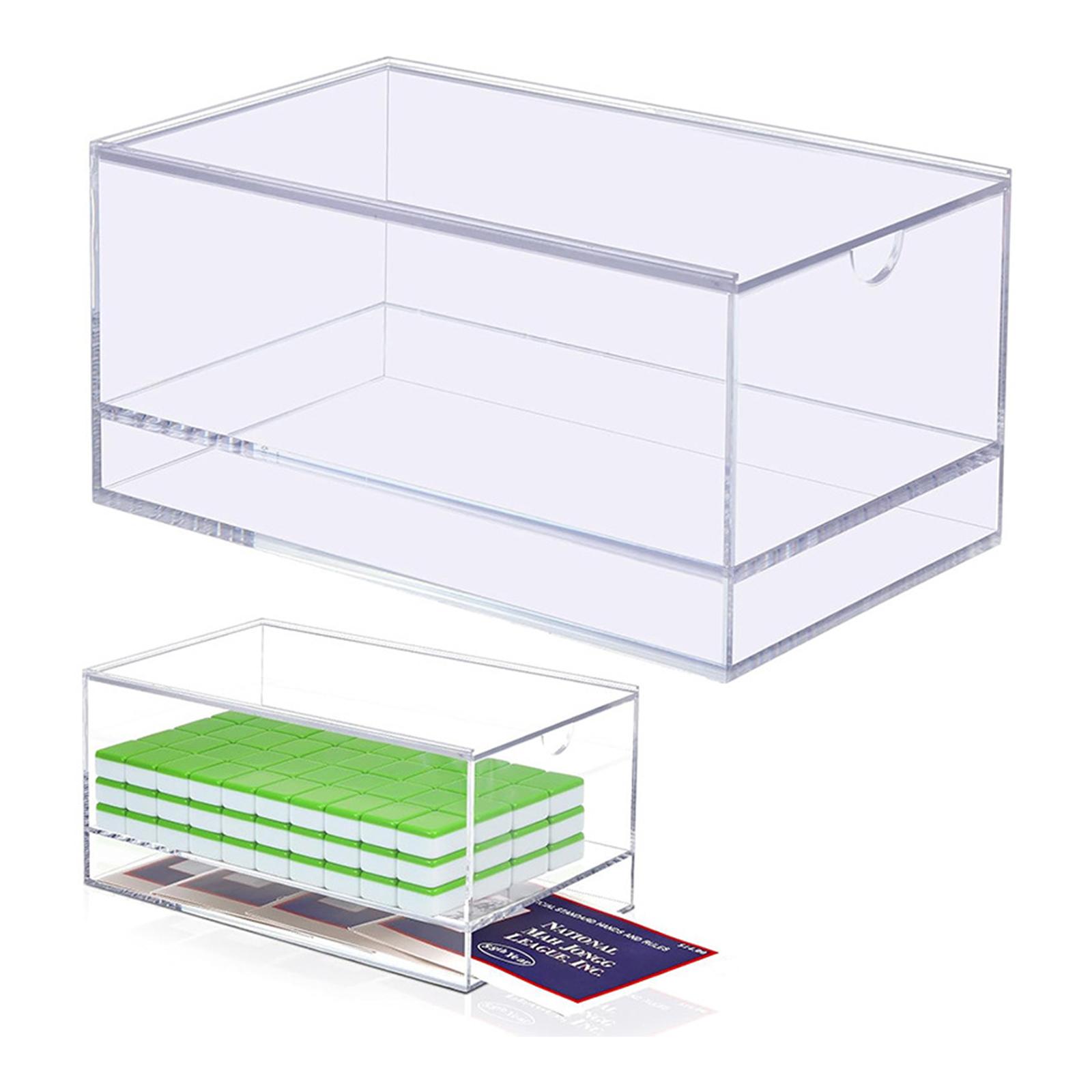 Board Game Mahjong - Portable Mahjong Case with Two Compartments