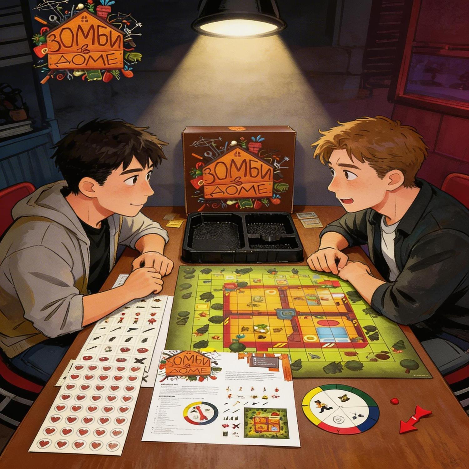 Board Game Zombie Survival - Russian Version Zombie Survival Themed Board