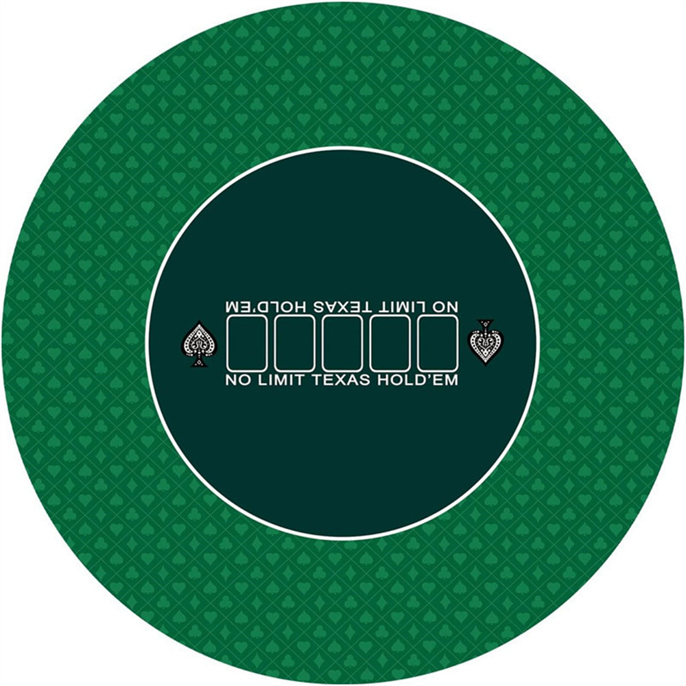 Board Game Mahjong - Round Rubber Professional Casino Mat Entertainment
