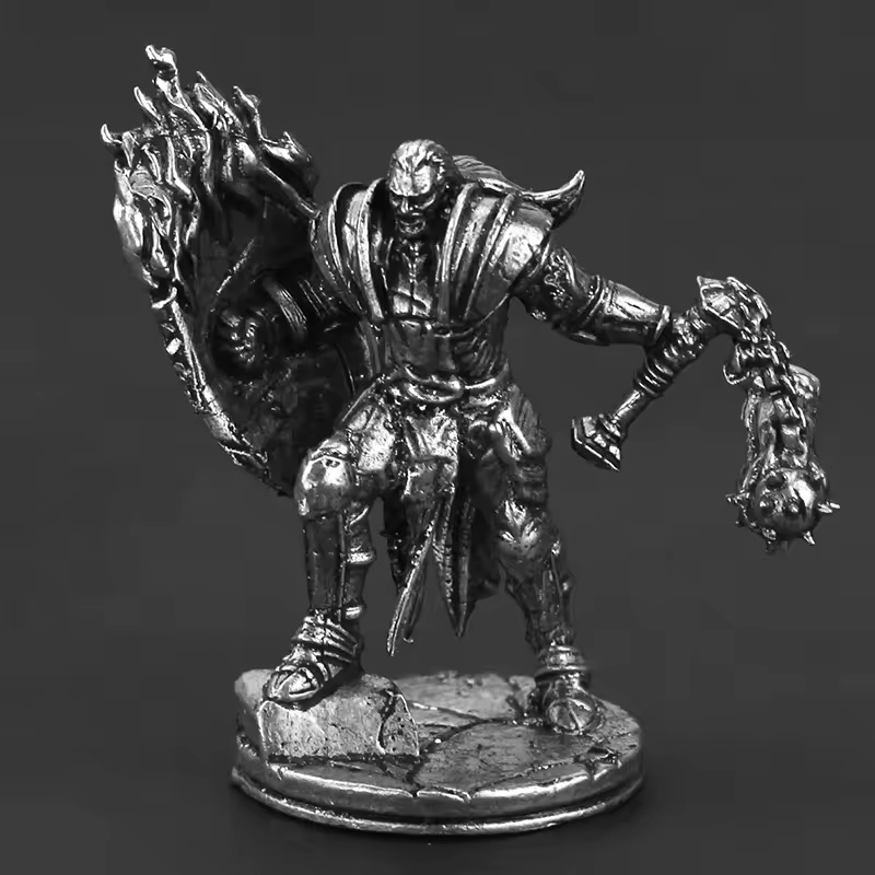 White Brass Viking Warrior Min - Board Game Vikings 评论和价格