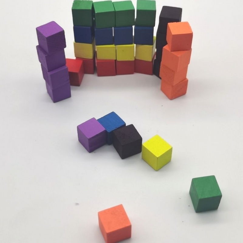 100Pcs/lots 10mm Wood Cubes Co - Board Game Impostor 评论和价格