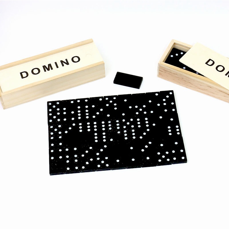 28 Pieces Of Black Dominoes Wo - Board Game Monopoli 评论和价格