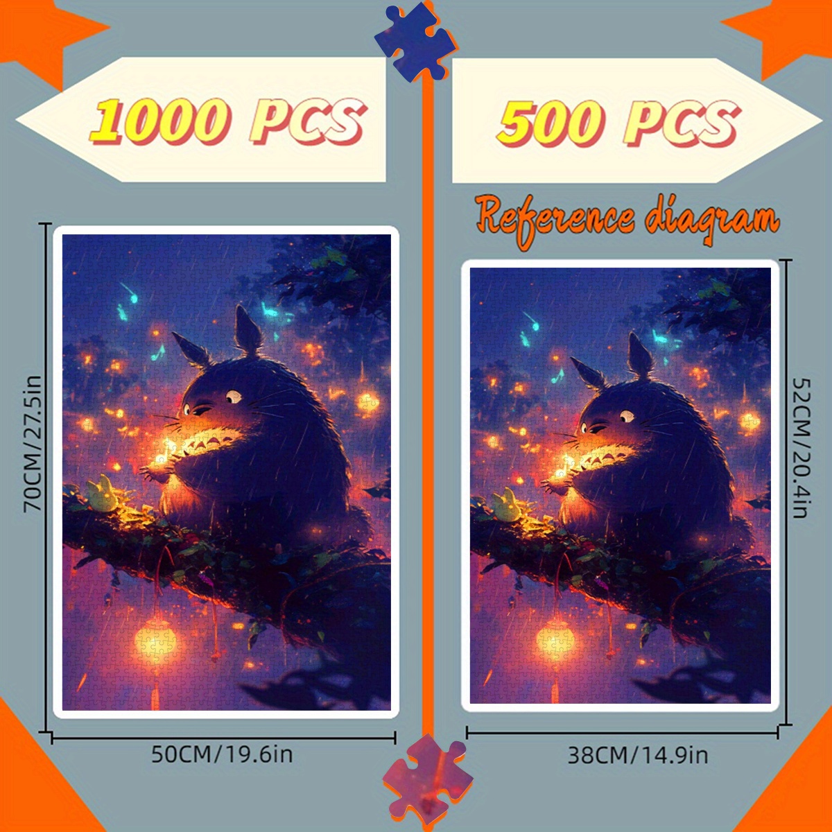 500pcs or 1000pcs Extra-Challe - Jigsaw Puzzle Adult 评论和价格