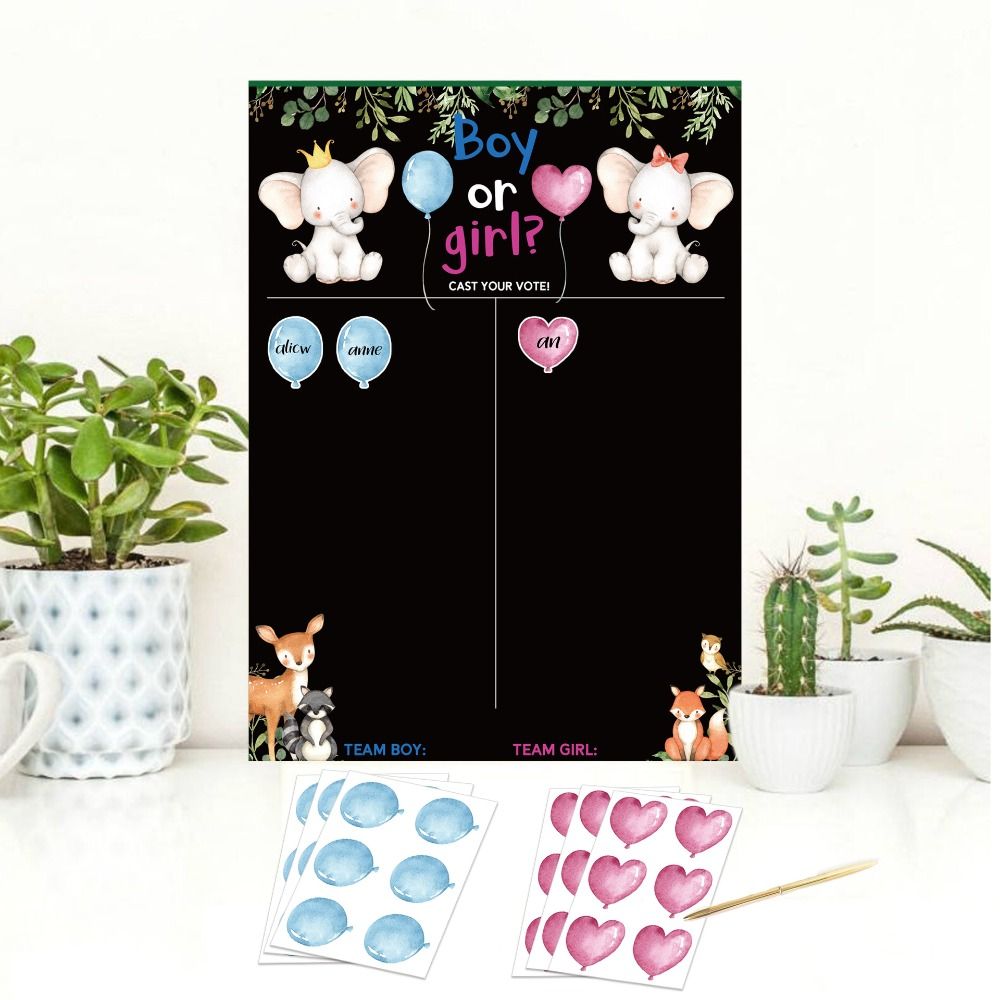 With Stickers Gender Revealed  - Board Game Impostor 评论和价格