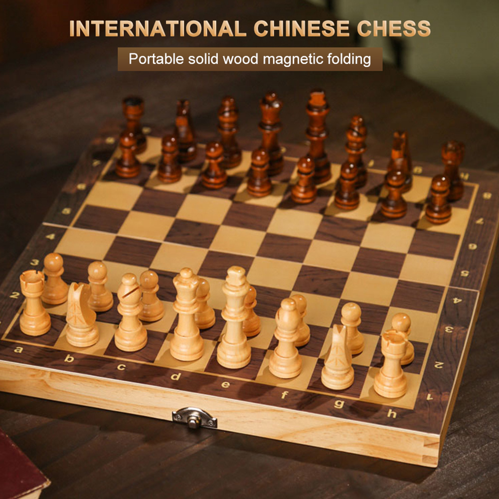 Large Chessboard Developing St - Chess Set Wooden 评论和价格