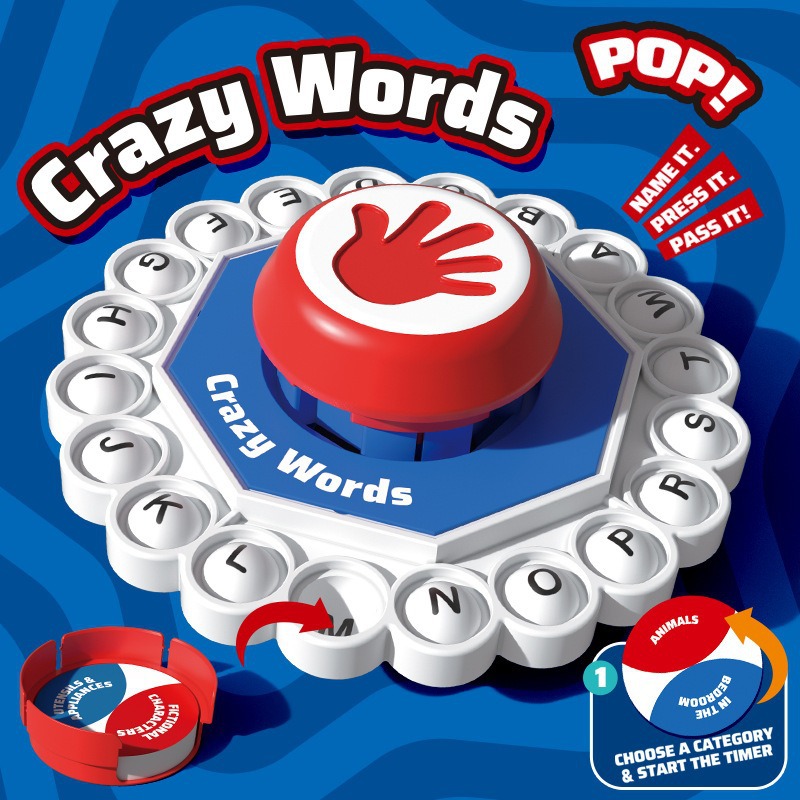 Crazy Words English Board Game - Board Game Quick 评论和价格