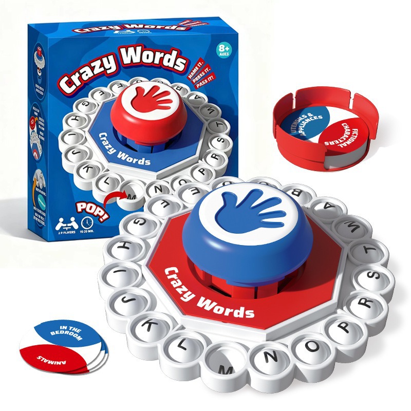 Crazy Words English Board Game - Board Game Quick 评论和价格
