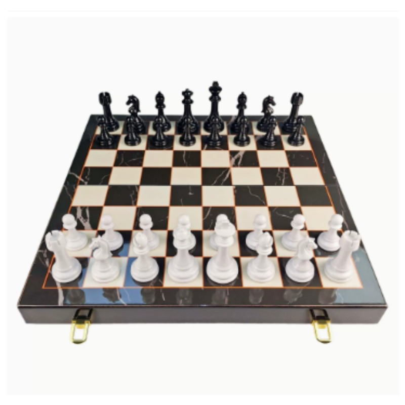 High-End Solid Wood Marble Pat - Board Game Education 评论和价格