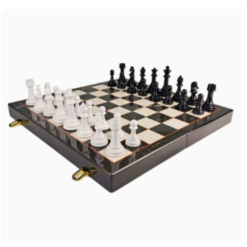 High-End Solid Wood Marble Pat - Board Game Education 评论和价格