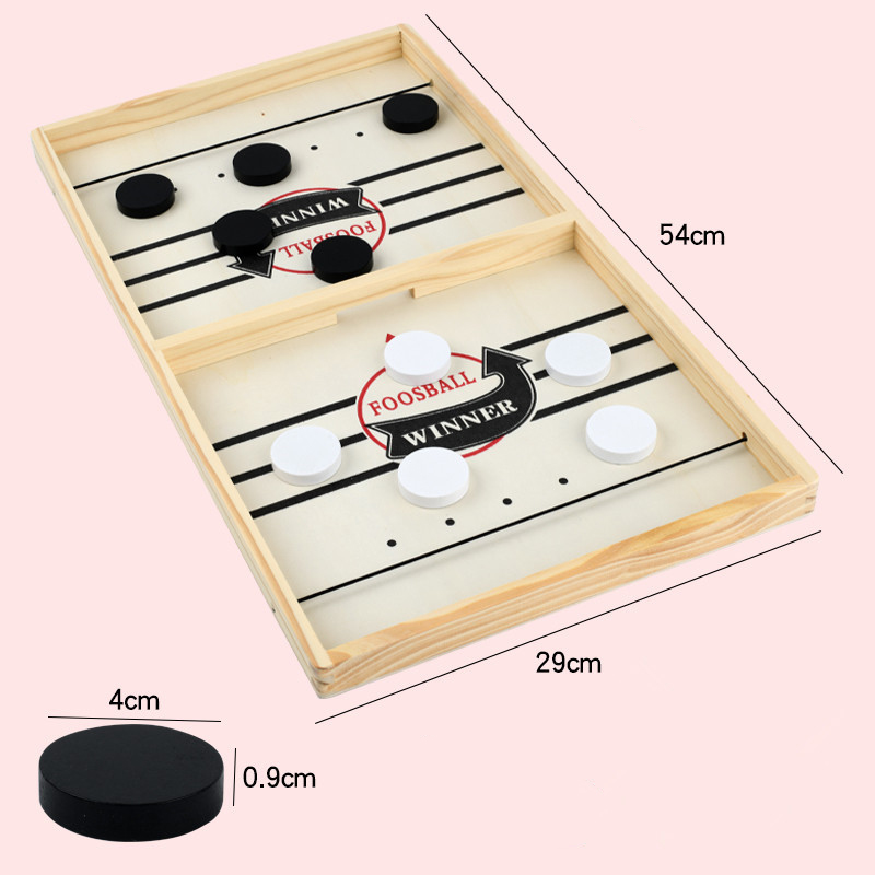 Table Hockey Paced Sling Puck  - Board Game Quick 评论和价格