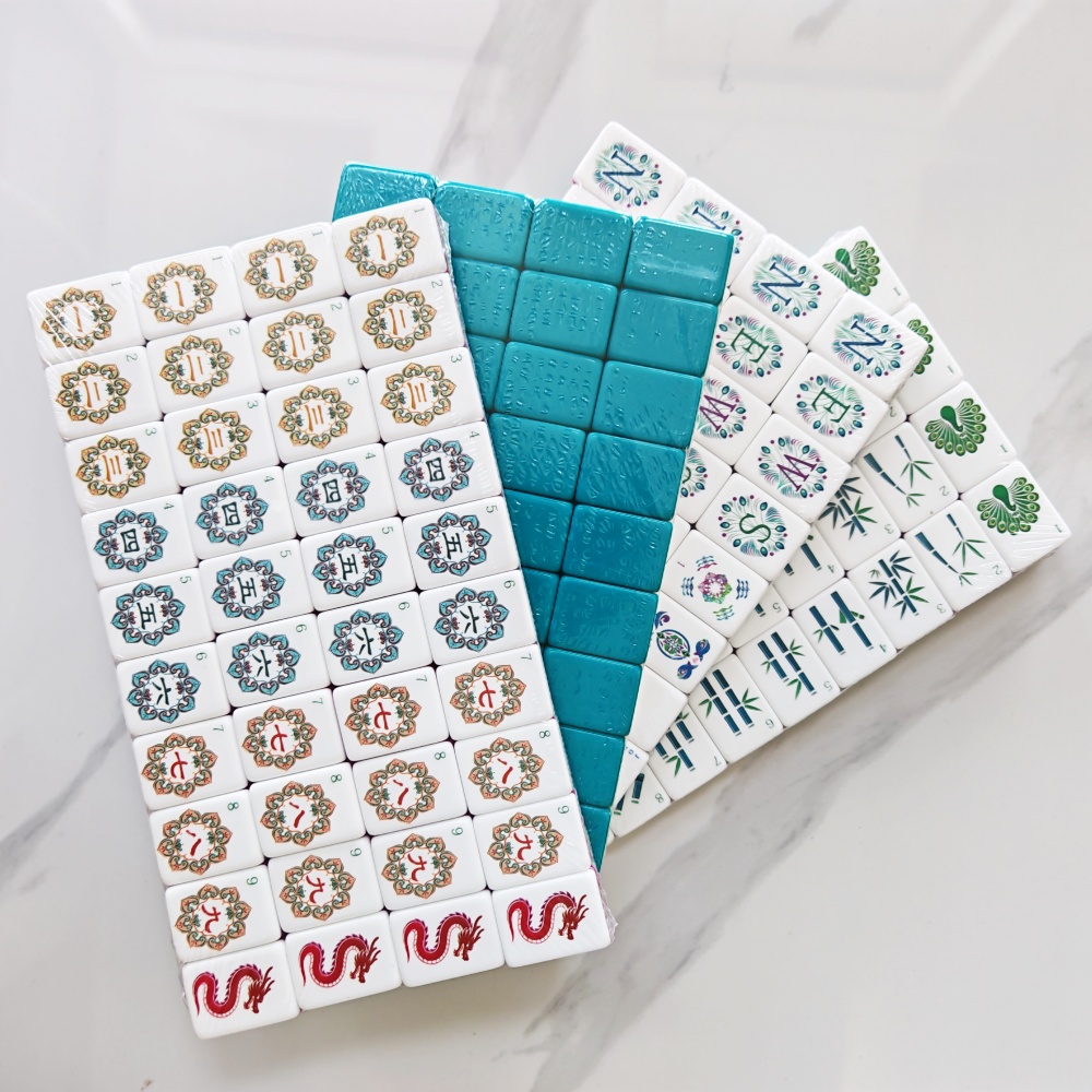 OMHJGO 4 Layer Acrylic Mahjong - Board Game Mahjong 评论和价格