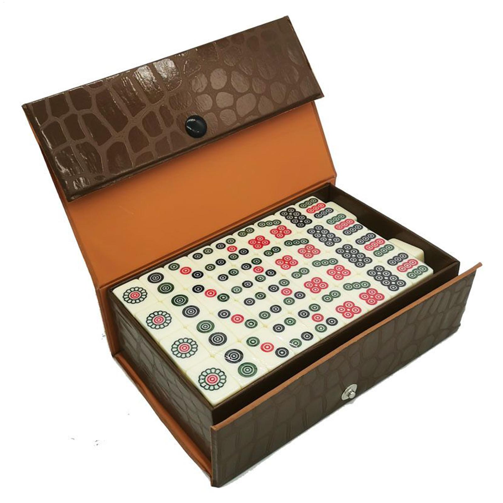 Chinese Mahjong Game Set 144 W - Board Game Mahjong 评论和价格