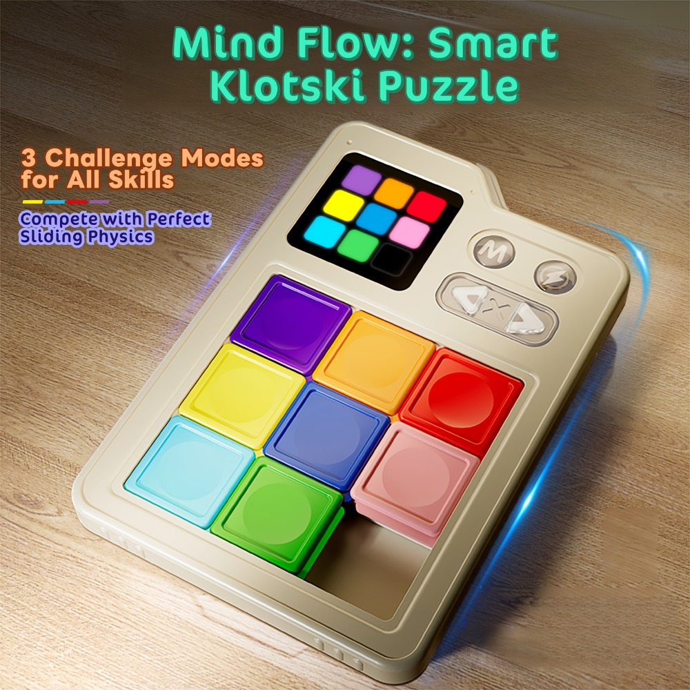 Children Pocket Klotski Brain  - Board Game Education 评论和价格