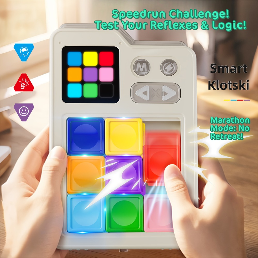 Children Pocket Klotski Brain  - Board Game Education 评论和价格