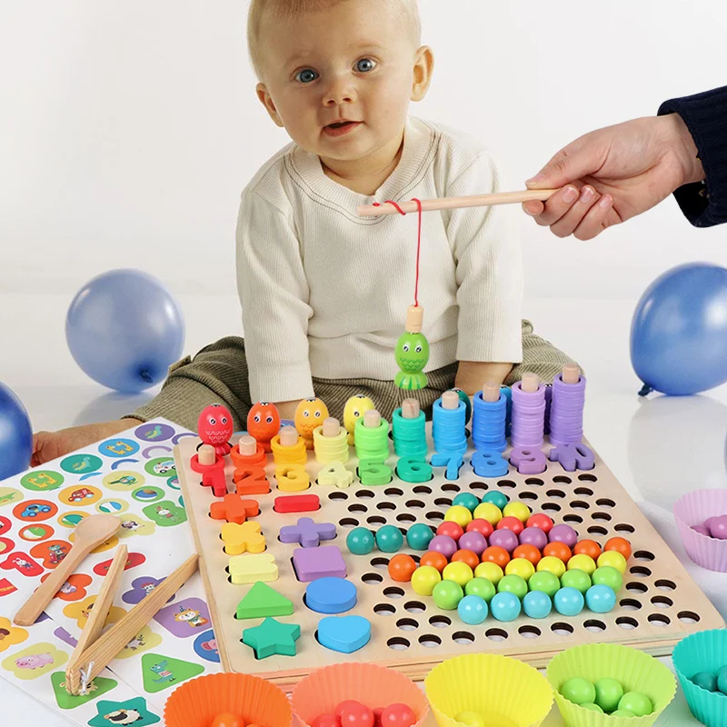 Kids Educational Toys  Montess - Board Game Education 评论和价格