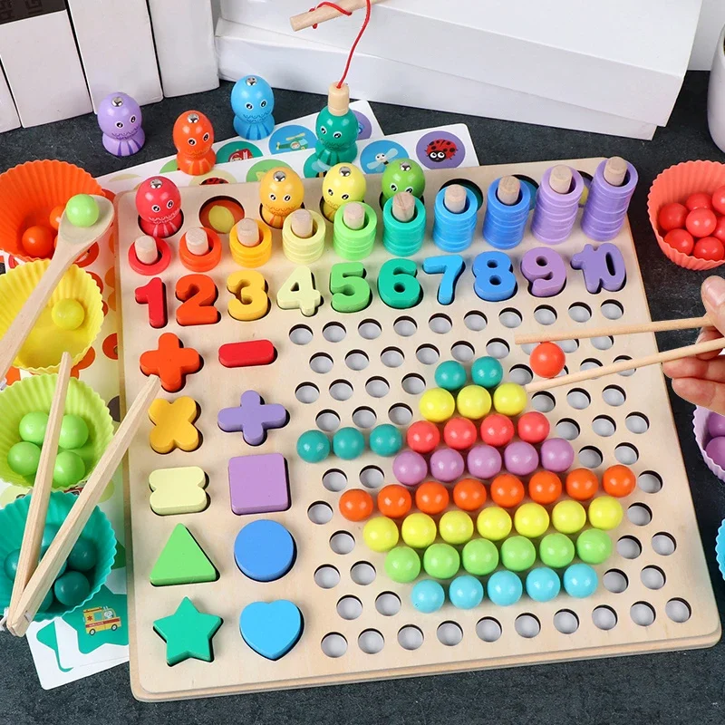 Kids Educational Toys  Montess - Board Game Education 评论和价格