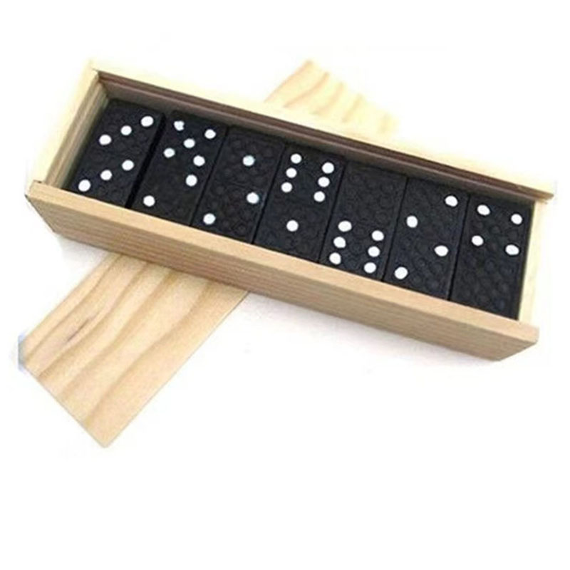 28pcs/Set Wooden Domino Board  - Board Game Monopoli 评论和价格