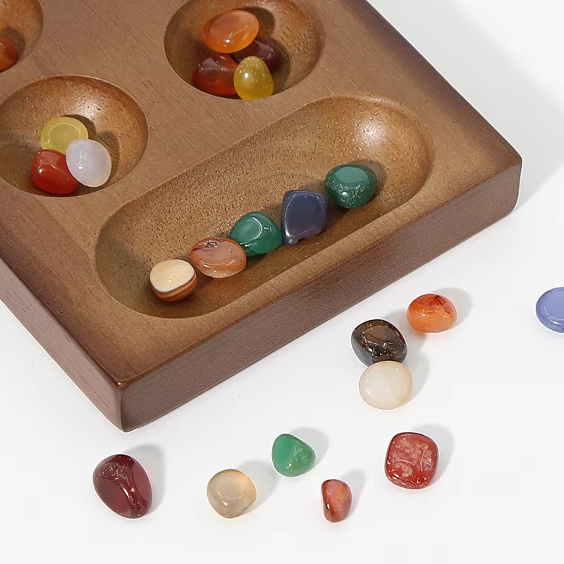 Classic Mancala Ancient Africa - Chess Set Wooden 评论和价格
