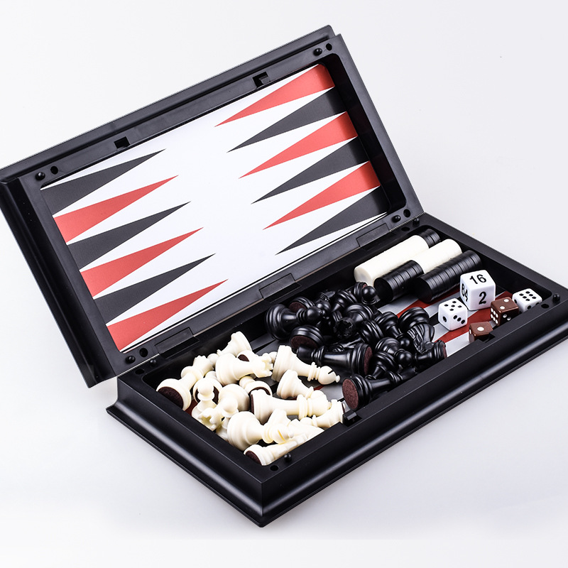 Foldable Magnetic Chess 25CM C - Magnetic Travel Chess 评论和价格
