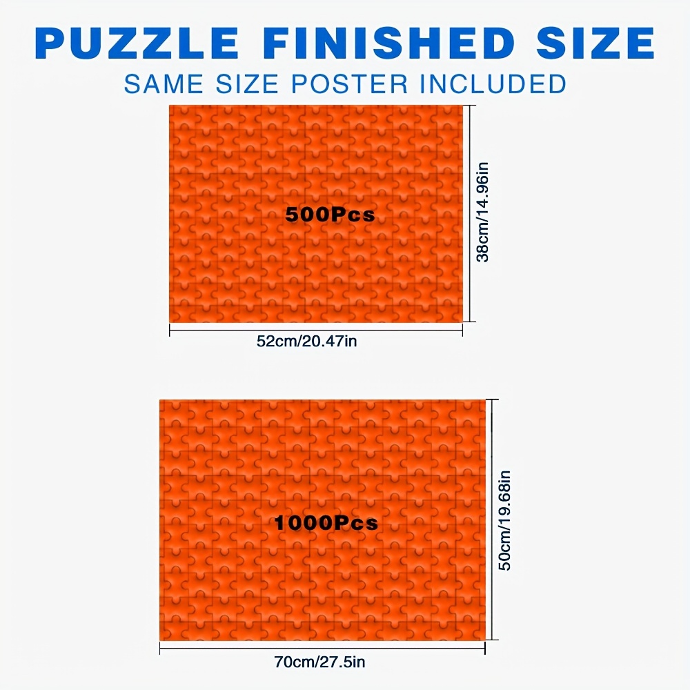500/1000pcs for adults Jigsaw  - Jigsaw Puzzle Adult 评论和价格