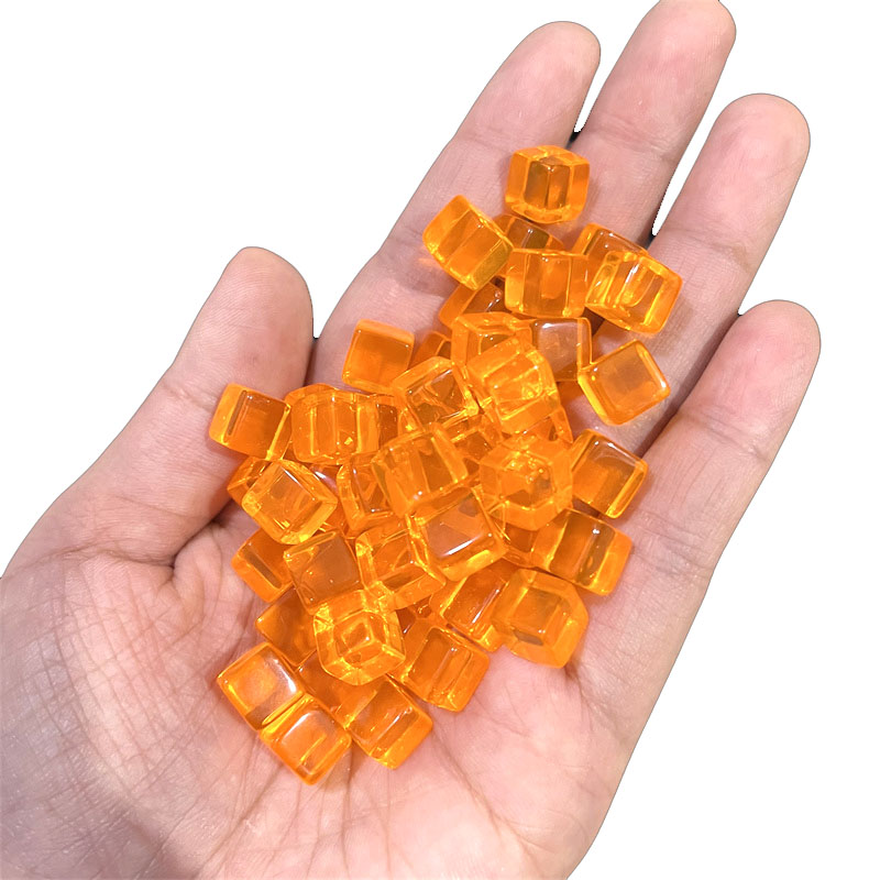 100pcs/set 8mm Clear Cube Dice - Board Game Impostor 评论和价格