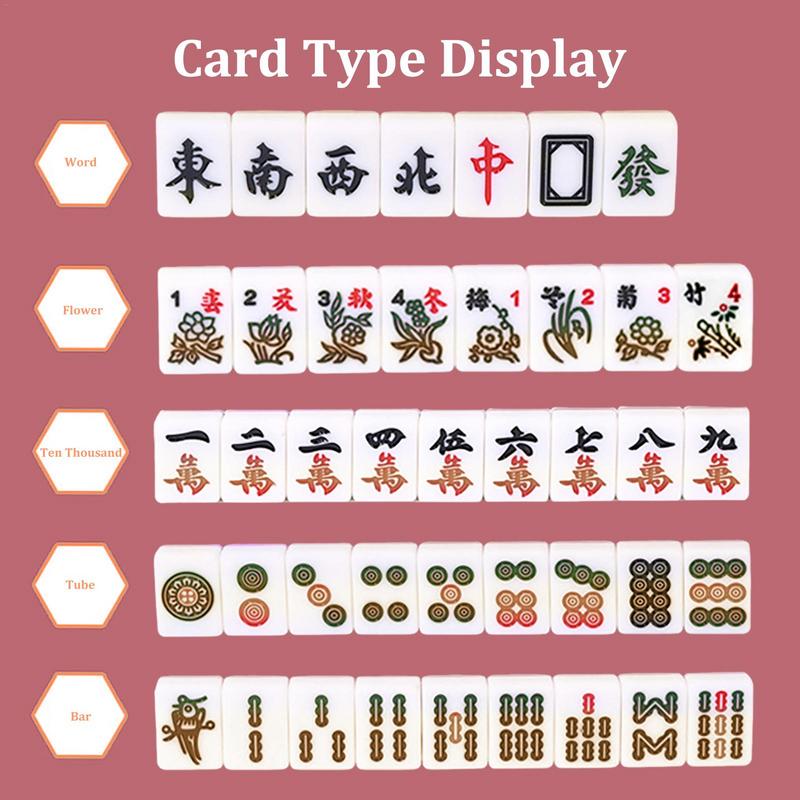 Mahjong Sets Board Game With L - Board Game Mahjong 评论和价格