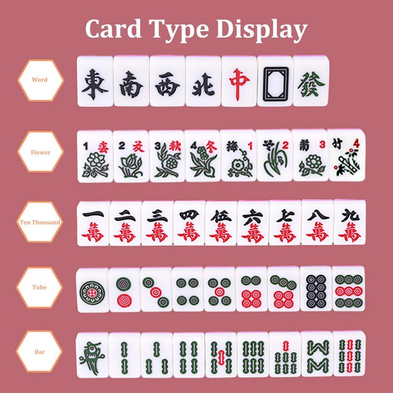 Mahjong Sets Board Game With L - Board Game Mahjong 评论和价格