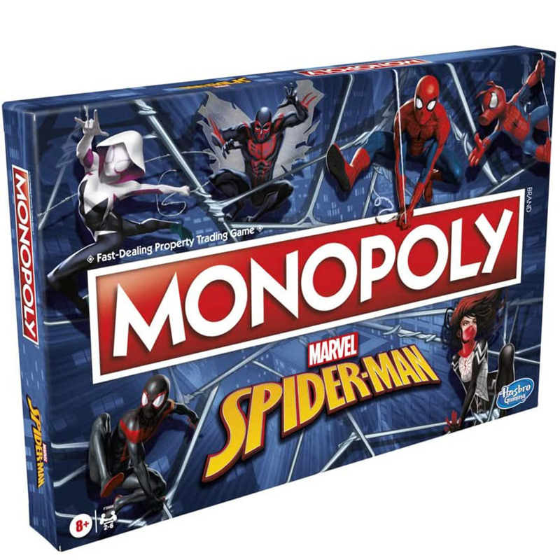 Marvel Spider-Man Monopoly Boa - Board Game Monopoli 评论和价格