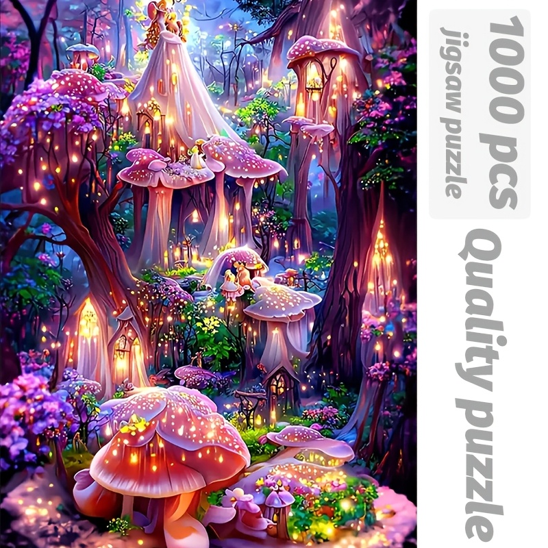 1000pcs Enchanted Forest Jigsa - Jigsaw Puzzle Adult 评论和价格