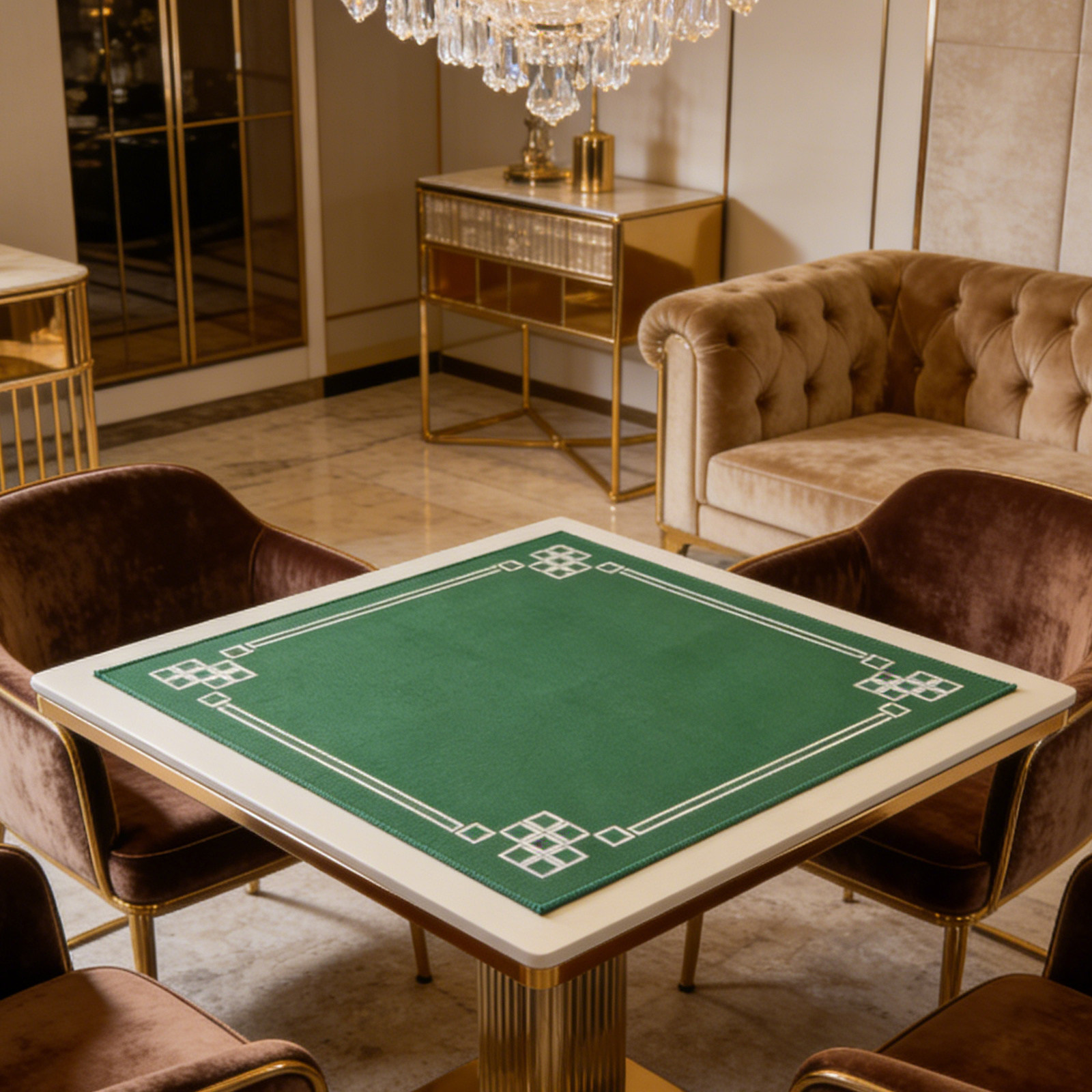 Anti Slip Mahjong Mat 70Cm/27. - Board Game Mahjong 评论和价格