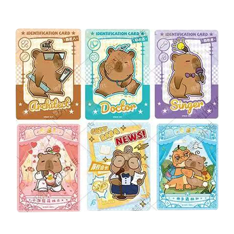 2025 Capybara Card Fun CCG Ani - Board Game Organization 评论和价格