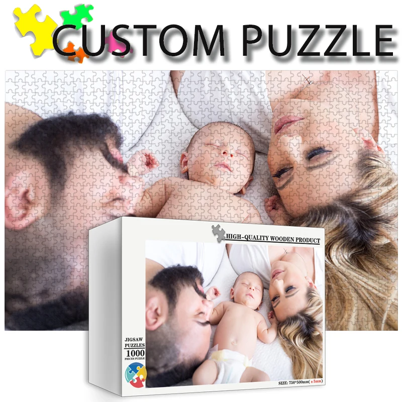 Photo Custom Jigsaw Wooden Per - Jigsaw Puzzle Adult 评论和价格