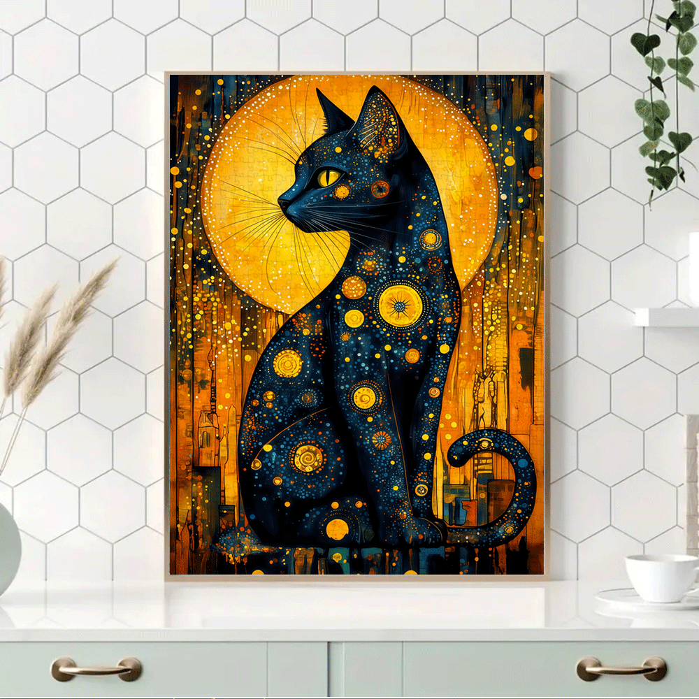 1000pcs Van Gogh-Inspired Blac - Jigsaw Puzzle Adult 评论和价格