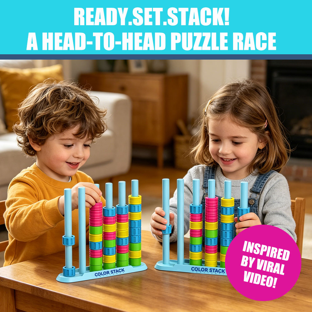 Color Stack Challenge A Fast-P - Board Game Quick 评论和价格