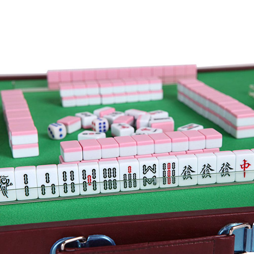 Portable Travel Mini Mahjong S - Board Game Organization 评论和价格