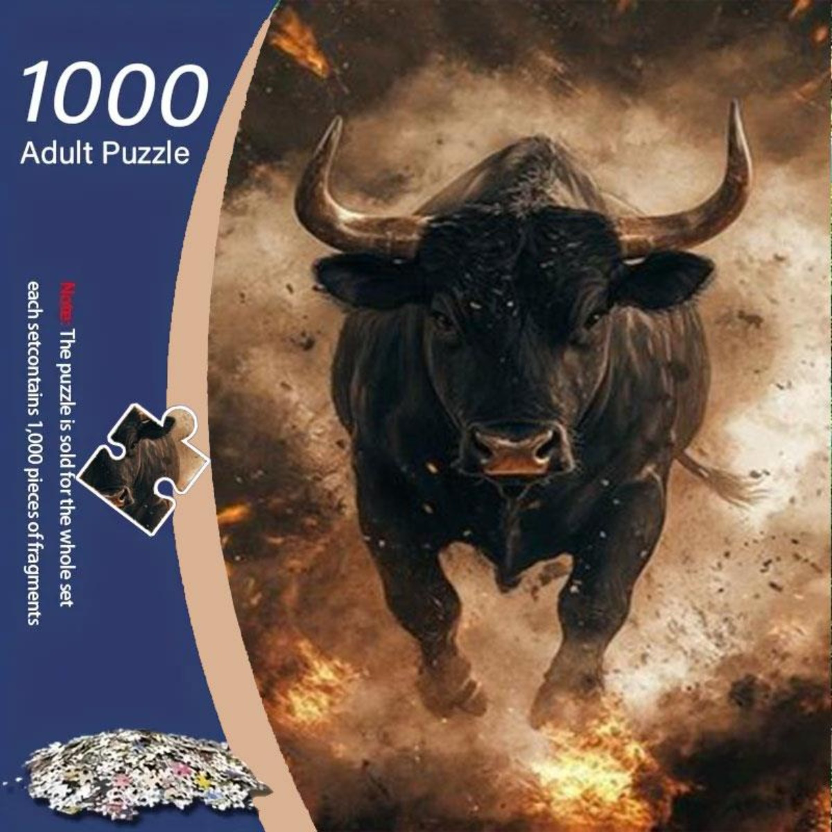 1000pcs Adult Puzzle - Blazing - Jigsaw Puzzle Adult 评论和价格