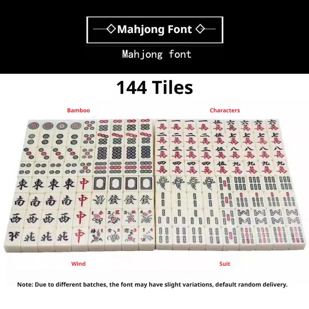 Mini Mahjong Tiles Chinese Mah - Board Game Mahjong 评论和价格