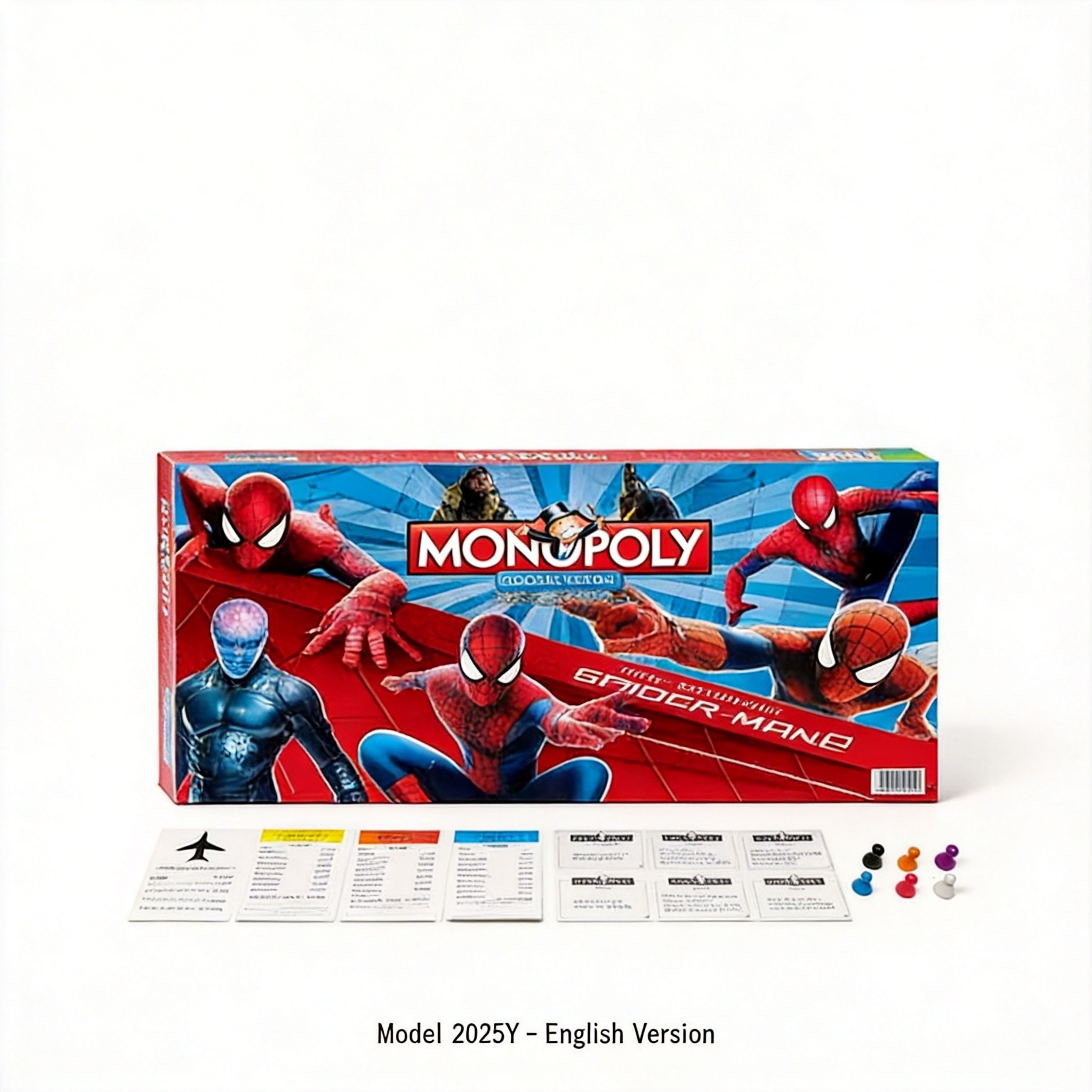 Spider-Man Monopoly Board Game - Board Game Monopoli 评论和价格