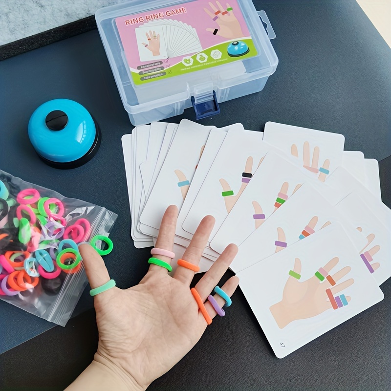 Kids Finger Ring Board Game Co - Board Game Education 评论和价格