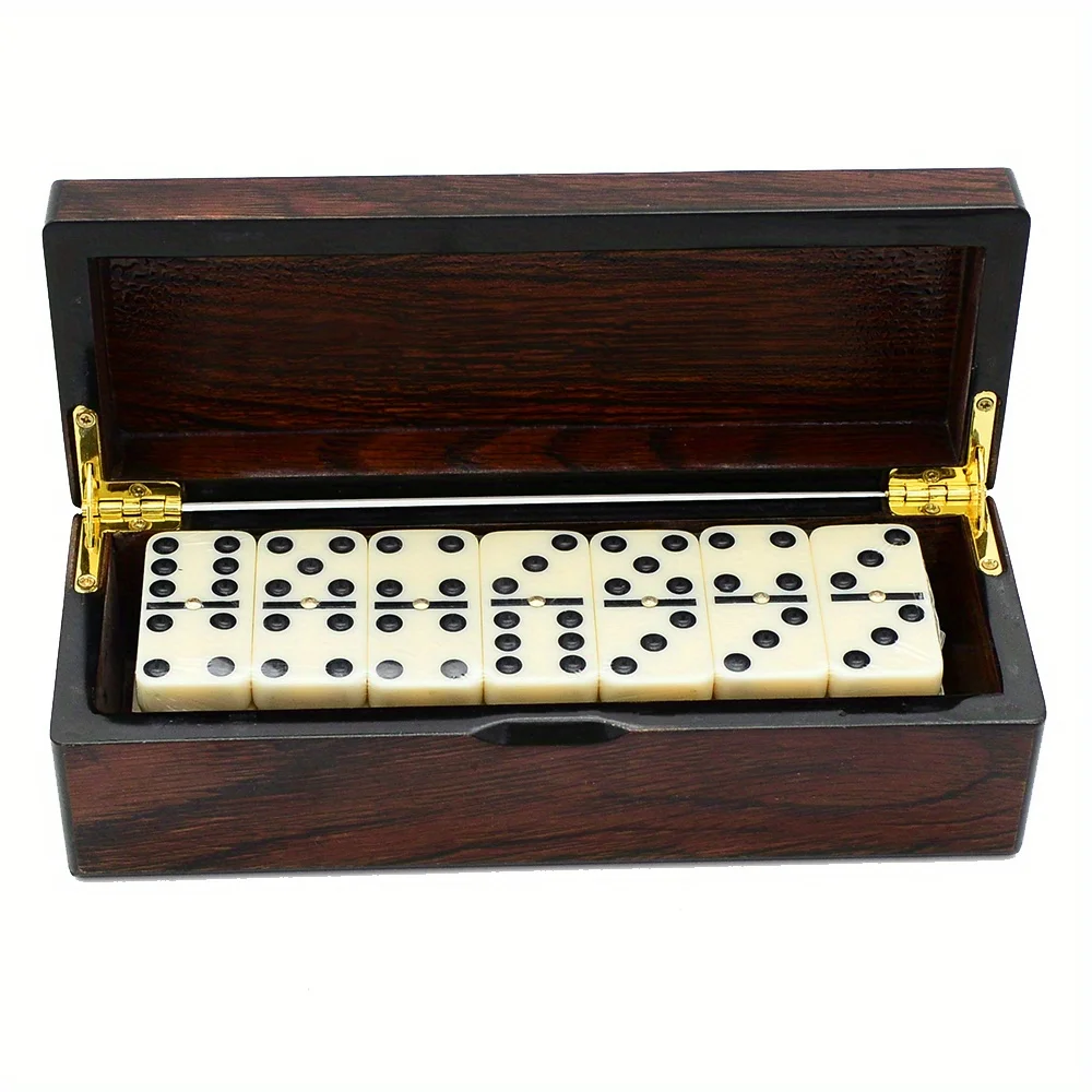 [Wooden Dominoes Game Set] 28p - Board Game Monopoli 评论和价格