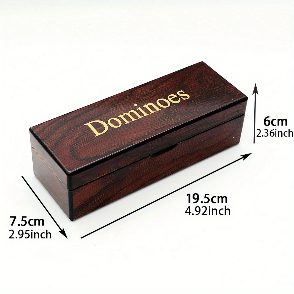 [Wooden Dominoes Game Set] 28p - Board Game Monopoli 评论和价格