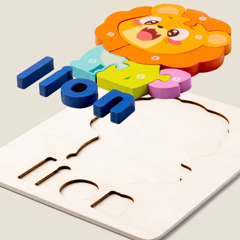 3D Animal Traffic Puzzle Spell - Board Game Education 评论和价格