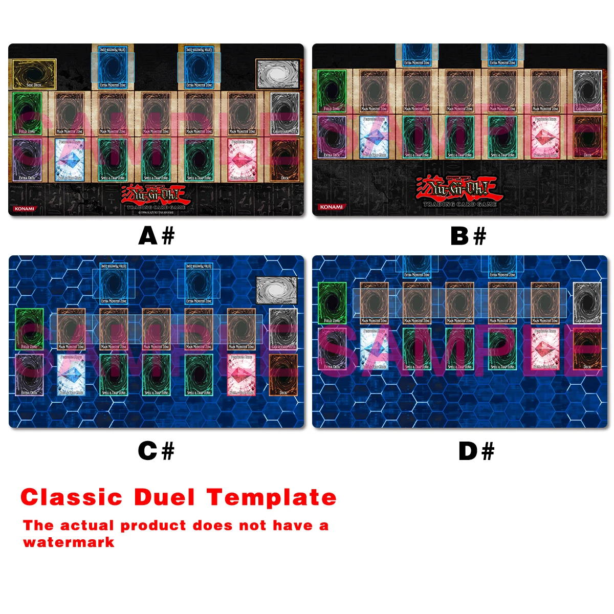 YuGiOh Classic Mat Board Game  - Board Game Template 评论和价格