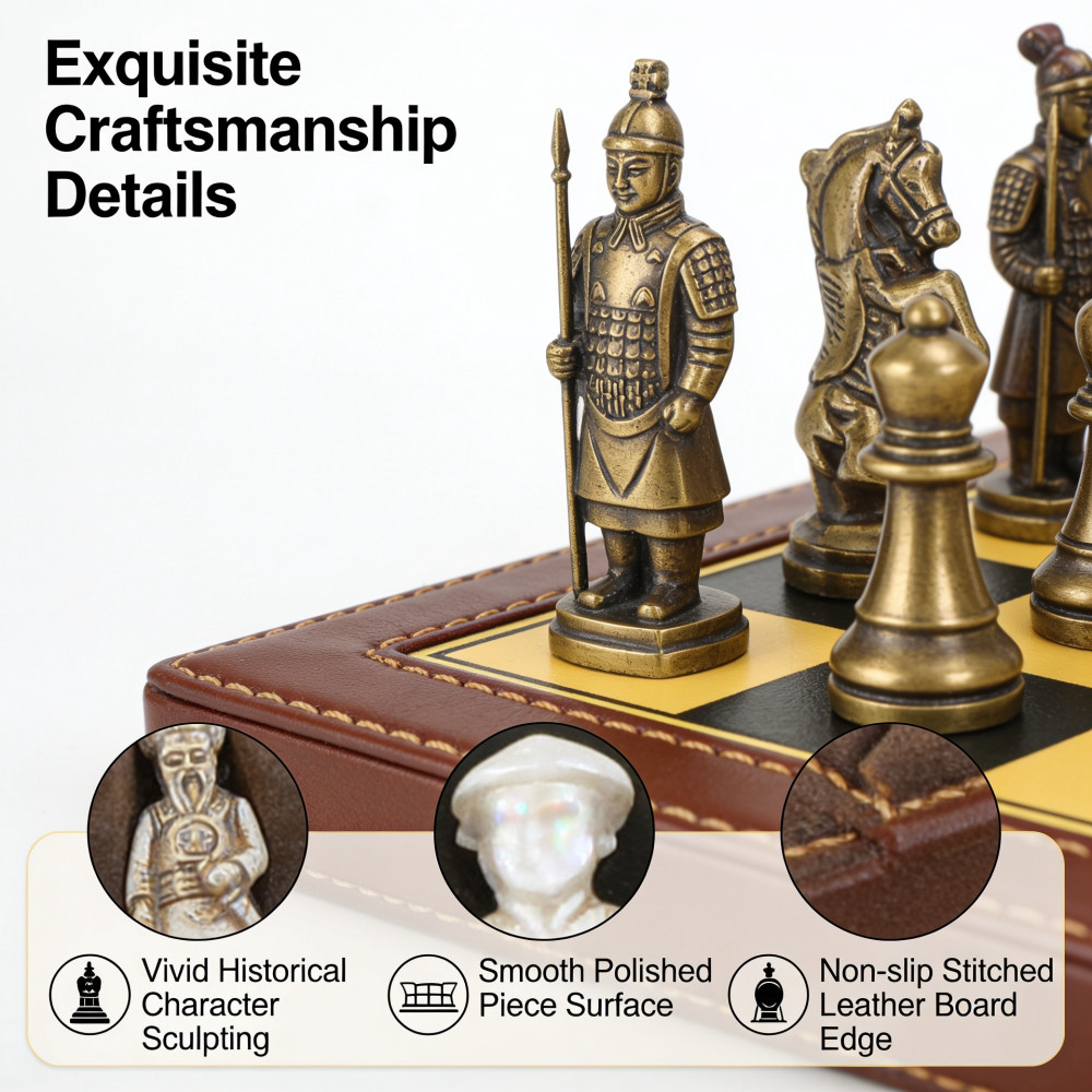 Retro ancient chess trumpet re - Magnetic Travel Chess 评论和价格